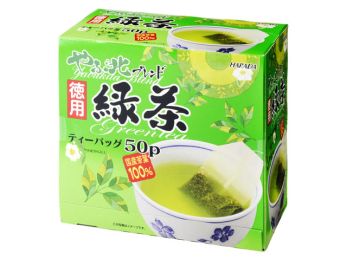 Green tea pack 50p