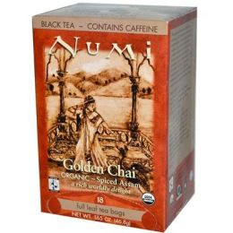 Numi Tea Golden Chai Black Tea (6x18 Bag)