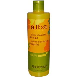 Alba Botanica Extra Rich Coconut Shampoo (1x12Oz)