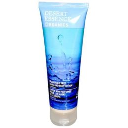 Desert Essence Unscented Hand & Body Lotion (1x8 Oz)
