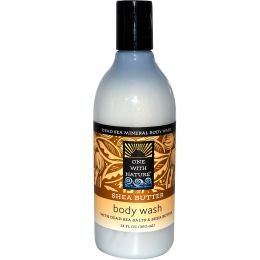 One With Nature Shea Butter Body Wash (1x12 Oz)