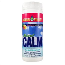 Natural Vitality Calm Raspberry Lemon (1x8 Oz)