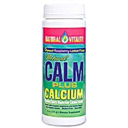 Natural Vitality Calm Plus Calcium Raspberry Lemon (1x8 Oz)