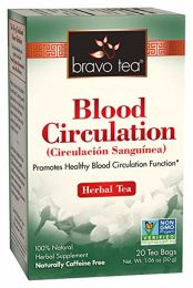 Bravo Teas and Herbs - Tea - Blood Circulation - 20 Bag