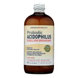 American Health - Probiotic Acidophilus Plain - 16 fl oz