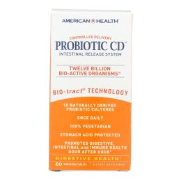 American Health - Probiotic CD Intestinal Release System - 60 Vtablets