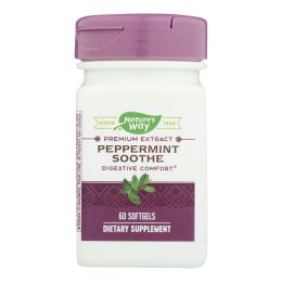 Enzymatic Therapy Peppermint Soothe Digestive Comfort Dietary Supplement - 1 Each - 60 SGEL