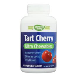 Enzymatic Therapy Tart Cherry Ultra Chewables Dietary Supplements  - 1 Each - 90 TAB