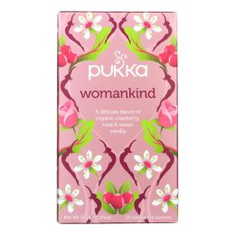 Pukka Herbal Teas Tea - Organic - Womankind - 20 Bags - Case of 6