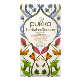 Pukka Herbal Teas - Tea Herbal Collection - Case of 6 - 20 CT