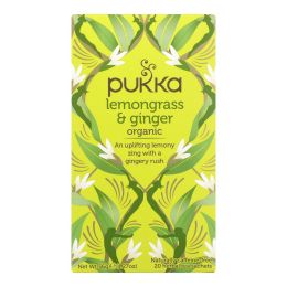 Pukka Herbal Teas - Tea Lmngrs Ginger - Case of 6 - 20 CT