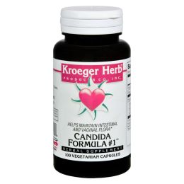 Kroeger Herb Candida Formula # 1 - 100 Capsules