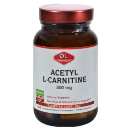 Olympian Labs Acetyl L-Carnitine - 500 mg - 60 Vegetarian Capsules